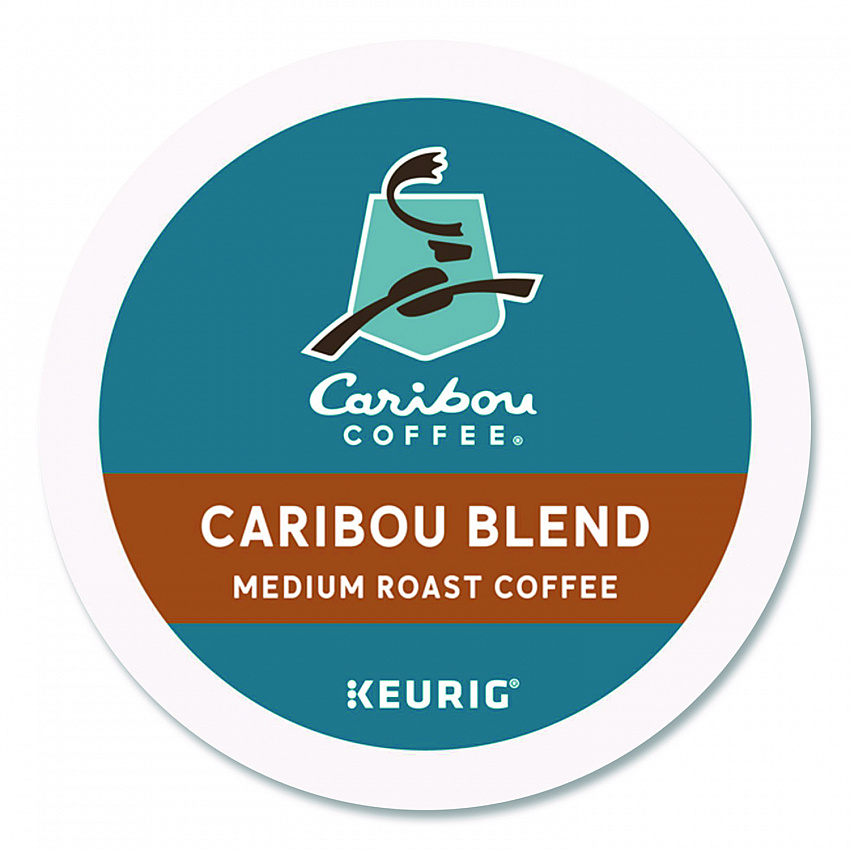 Caribou Blend Coffee K-Cups, 24/Box (6992)