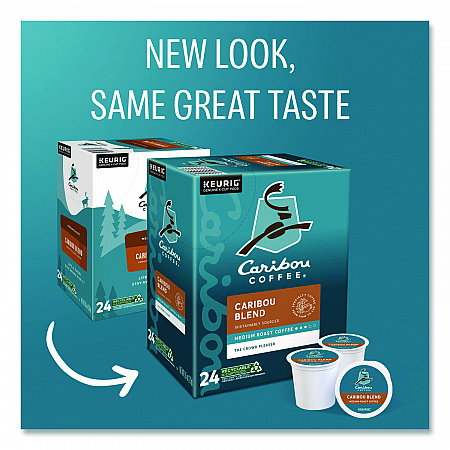 Caribou Blend Coffee K-Cups, 96/Carton (6992CT)