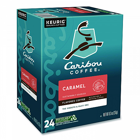 Caramel Hideaway K-Cups, Mild Roast, 24/Box (6996)