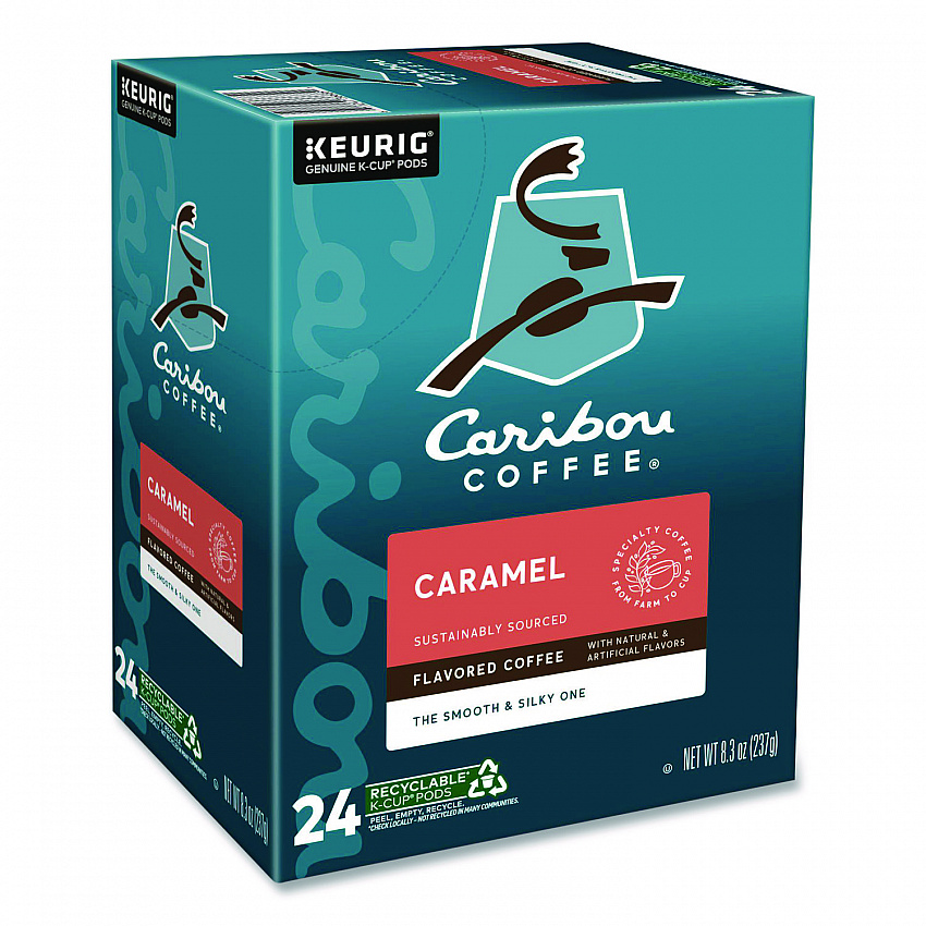 Caramel Hideaway K-Cups, Mild Roast, 24/Box (6996)
