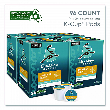 Daybreak Morning Blend Coffee K-Cups, 96/Carton (6994CT)