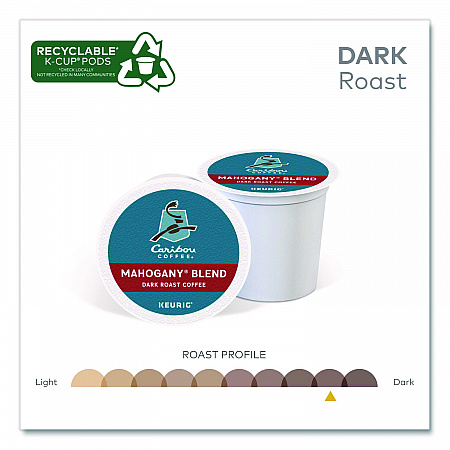 Mahogany Coffee K-Cups, 96/Carton (6990CT)