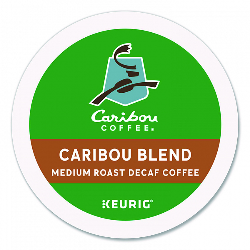 Caribou Blend Decaf Coffee K-Cups, 96/Carton (6995CT)