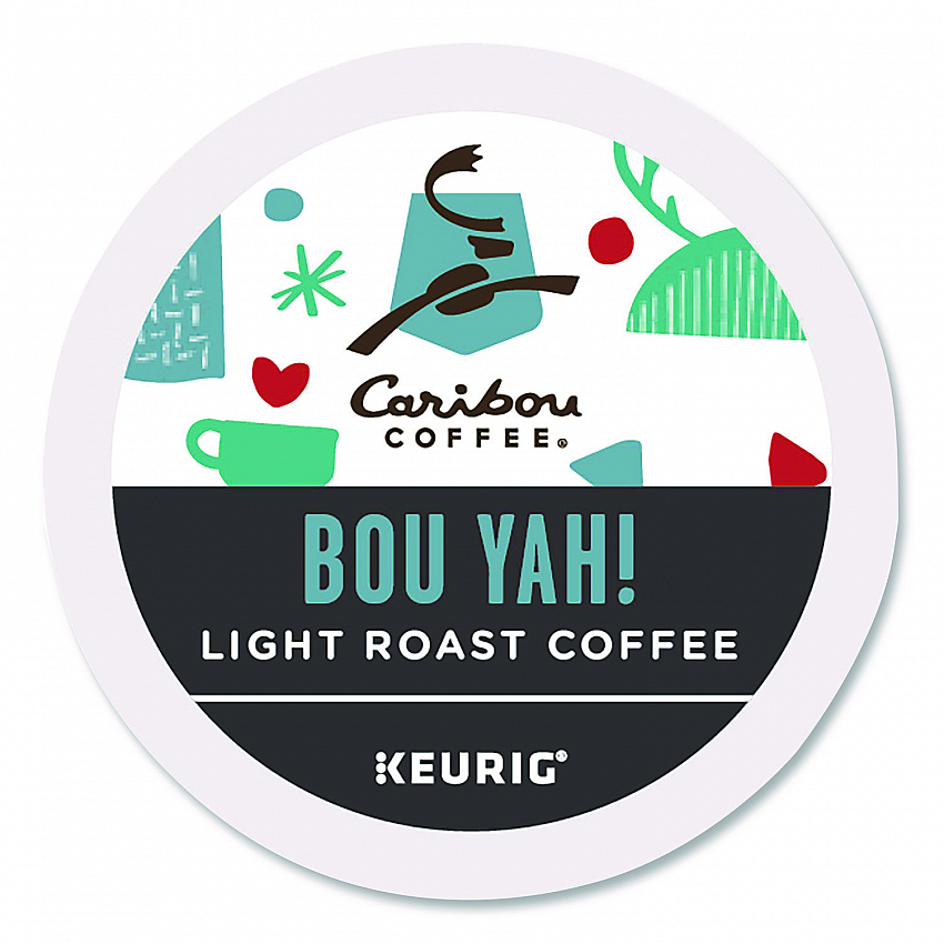 BOU YAH K-Cup Pods, Light Roast, 22/Box (6865)