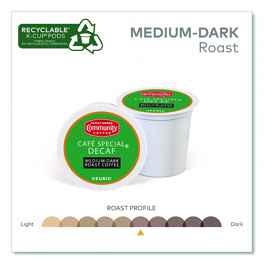 Cafe Special Decaf K-Cups, 24/Box (6408CC)