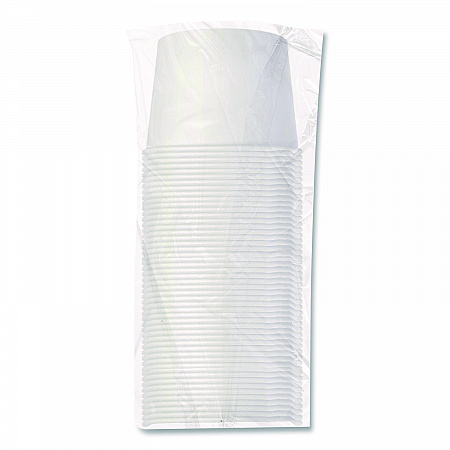 Double Poly Paper Food Containers, 10 oz, 3.8 dia x 2.7