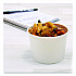 Double Poly Paper Food Containers, 10 oz, 3.8 dia x 2.7
