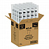 Recycled Content PCF Paper Hot Cups, ProPlanet Seal, 8 oz, White/Blue, 1,000/Carton (378RCPLANET)