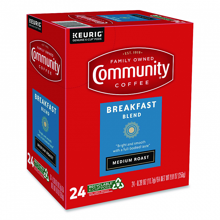 Breakfast Blend K-Cups, 24/Box (6406CC)