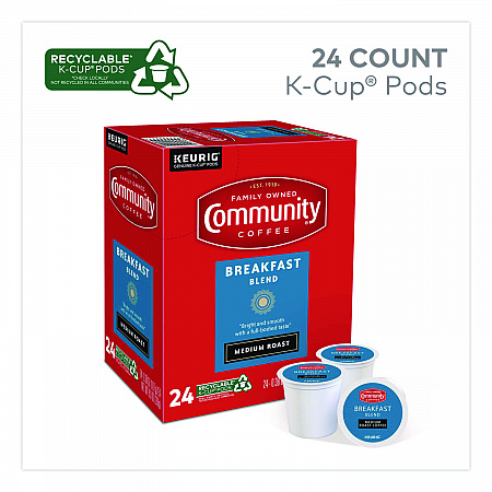 Breakfast Blend K-Cups, 24/Box (6406CC)