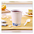 Recycled Content PCF Paper Hot Cups, ProPlanet Seal, 12 oz, White/Blue, 1,000/Carton (412RCNPLANET)