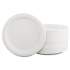 Dart Bare Eco-Forward Clay-Coated Paper Dinnerware, Plate, 8.5" dia, White, 125/Pack, 4 Packs/Carton (MP9BR2054)