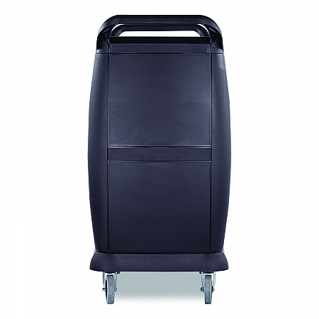 Bussing Cart, Plastic, 3 Shelves, 300 lb Capacity, 18 x 36.25 x 38, Black (BCART3)