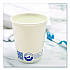 Recycled Content PCF Paper Hot Cups, ProPlanet Seal, 10 oz, White, 50/Pack (370RCPLANEPK)