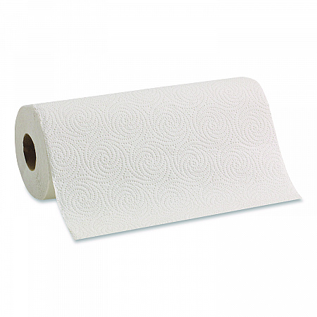 Pacific Blue Select Two-Ply Perforated Paper Kitchen Roll Towels, 2-Ply, 11 x 8.88, White, 100/Roll (27300RL)