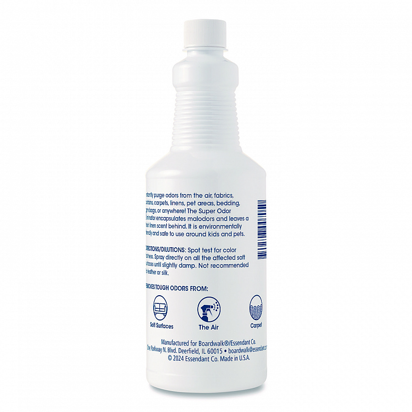 Fabric and Carpet Deodorizer, Fresh, 32 oz Bottle, 6/Carton (4829)