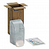 Soap Dispenser for 1,200 mL Bag-in-Box Refill, 4.6 x 5.6 x 10.7, Translucent White (53087)