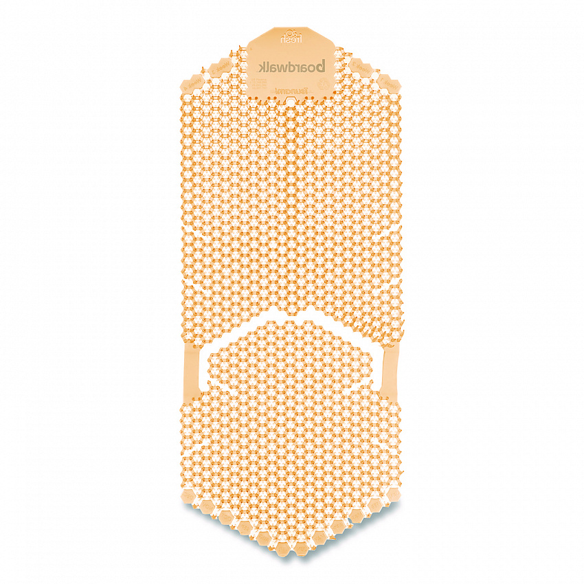 Vertical Urinal Screen, Summer Sunshine Scent, Yellow, 5.22 oz, 6/Carton (VERUSYL)