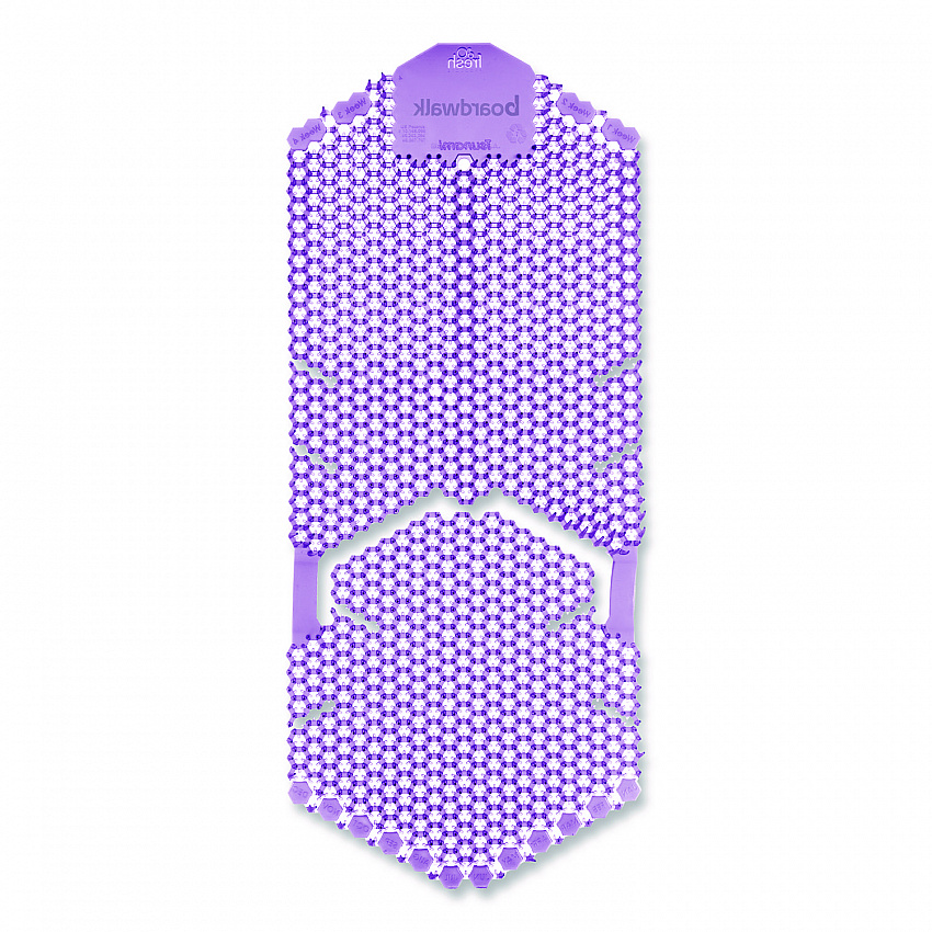 Vertical Urinal Screen, Lavender Scent, Purple, 5.22 oz, 6/Carton (VERUSPUR)