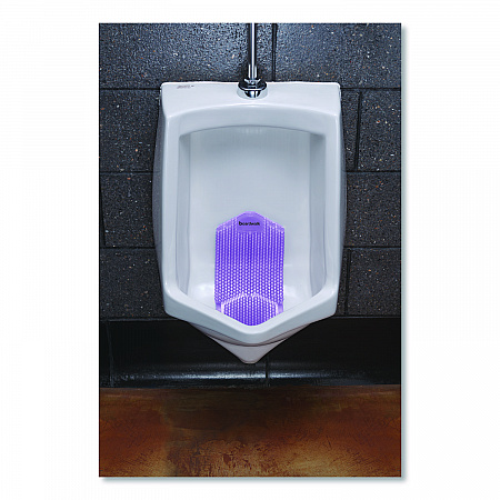 Vertical Urinal Screen, Lavender Scent, Purple, 5.22 oz, 6/Carton (VERUSPUR)
