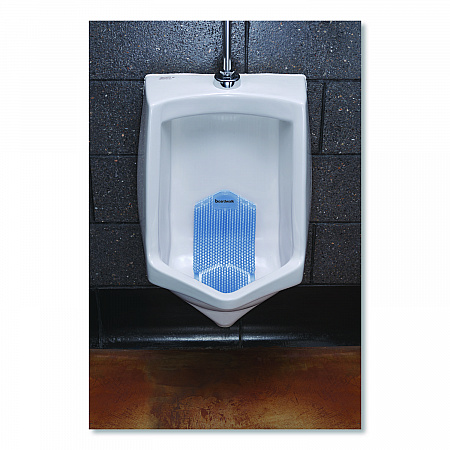 Vertical Urinal Screen, Cotton Blossom Scent, Blue, 5.22 oz, 6/Carton (VERUSCL)