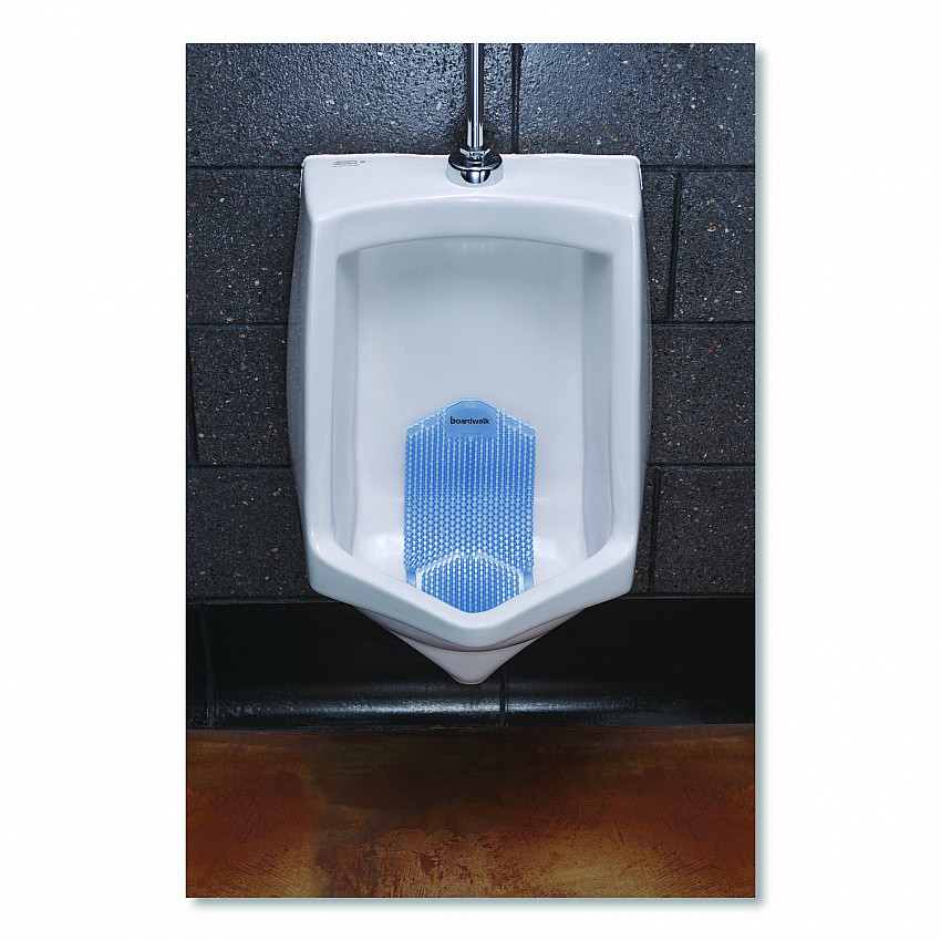 Vertical Urinal Screen, Cotton Blossom Scent, Blue, 5.22 oz, 6/Carton (VERUSCL)
