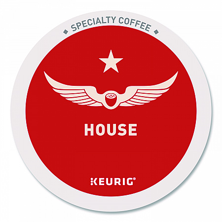 House Blend Coffee K-Cups, Light Roast, 20/Box (0153)