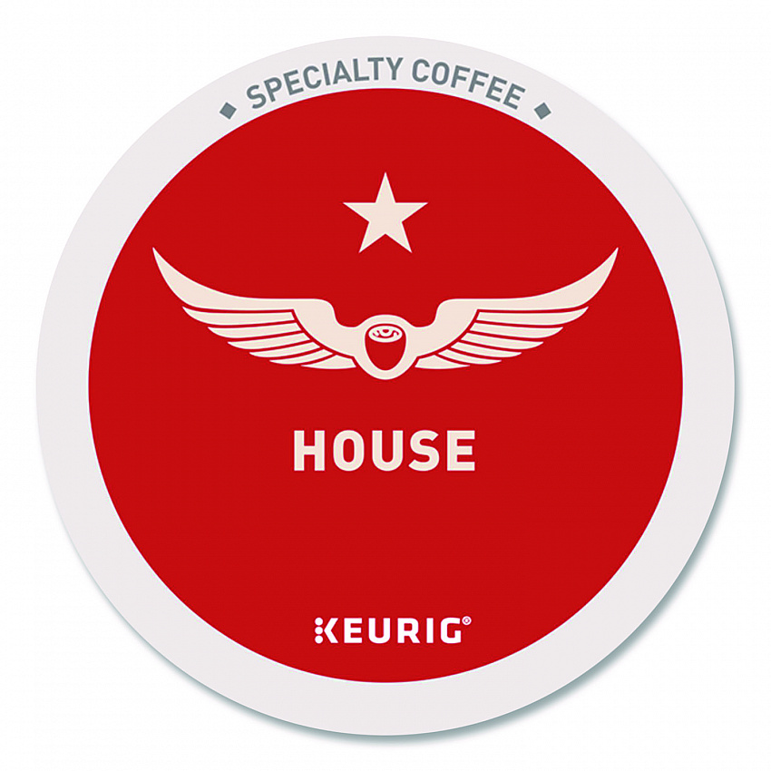 House Blend Coffee K-Cups, Light Roast, 20/Box (0153)