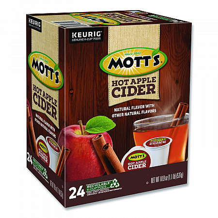 Hot Apple Cider K-Cup Pods, 1 oz K-Cup Pod, 24/Box (8604)