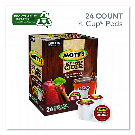 Hot Apple Cider K-Cup Pods, 1 oz K-Cup Pod, 24/Box (8604)