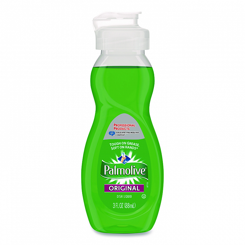 Dish Soap Liquid, Original Scent, 3 oz Bottle, 72/Carton (01417)