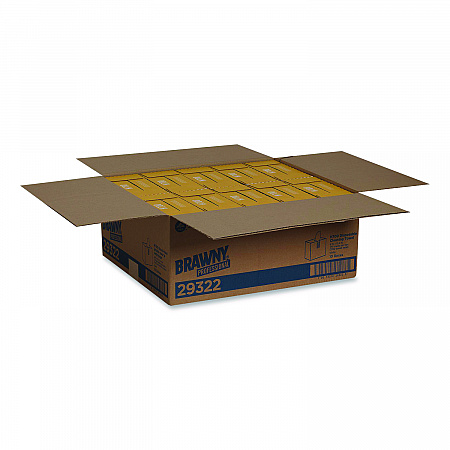 Heavyweight HEF Disposable Shop Towels, 9 x 12.5, White, 176/Box, 10 Box/Carton (29322)
