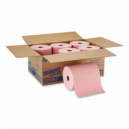 goRag Premium All-Purpose DRC Roll Wipers, 10