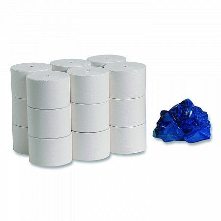 Compact Coreless One-Ply Bath Tissue, Septic Safe, White, 3,000 Sheets/Roll, 18 Rolls/Carton (19374)