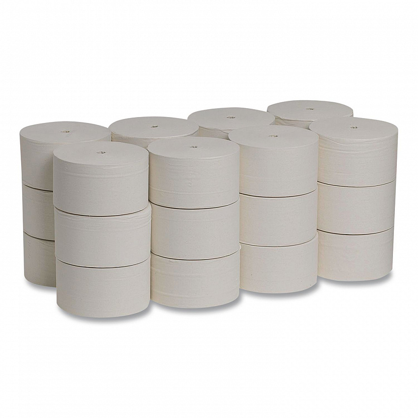 Pacific Blue Ultra Coreless Toilet Paper, Septic Safe, 2-Ply, White, 1,700 Sheets/Roll, 24 Rolls/Carton (11728)