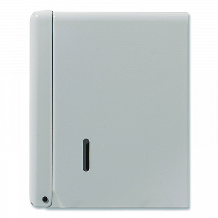 Space Saver Singlefold Towel Dispenser, Steel, 11.63 x 6.63 x 8.13, White (56701)