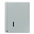 Space Saver Singlefold Towel Dispenser, Steel, 11.63 x 6.63 x 8.13, White (56701)