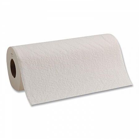 Premium DRC Perforated Roll Wipers, 1-Ply, 11 x 9.38, Unscented, White, 84/Roll, 20 Rolls/Carton (20085)