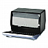 Tabletop Napkin Dispenser, 7.5 x 6 x 5.37, Black/Chrome (51602CT)