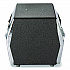 Tabletop Napkin Dispenser, 7.5 x 6 x 5.37, Black/Chrome (51602CT)