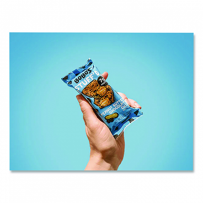 Stuff'D Peanut Butter and Chocolate Chip Oat Bar, 2.5 oz Bar, 12/Box (00104)