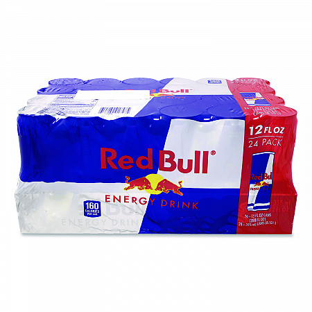 Red Bull Energy Drink and Pop Tart Combo Pack,(24) 12oz Cans,(24) Frosted Strawberry/(24) Frosted Brown Sugar Cinnamon/Bundle (60004173)