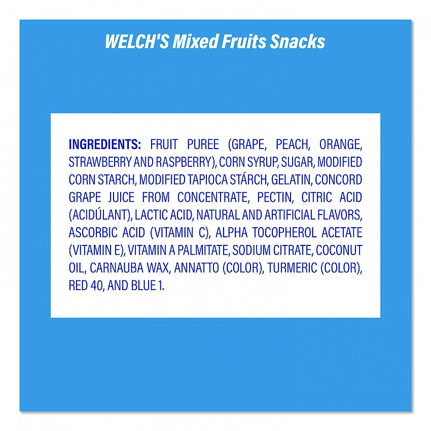 Doritos Nacho Cheese Tortilla Chips and Welch's Mixed Fruit Snacks, (50) 1oz Bag Chips, (66) 0.8 oz Pouch Fruit Snacks/Bundle (60004174)