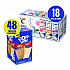 Celcius Vibe and Pop Tarts Variety Combo Pack,(18) 12oz Cans,(24) Frosted Strawberry/(24) Frosted Brown Sugar Cinnamon/Bundle (60004172)