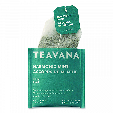 Teavana Tea Bags, Harmonic Mint Decaf, 0.05 oz, 24/Box (SBK13091)