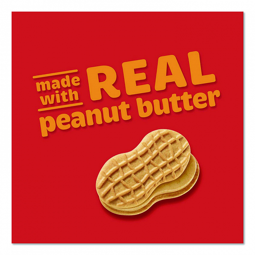 Nutter Butter, Peanut Butter, 1.9 oz, 4 Cookies/Pack, 10 Packs/Box (07835)