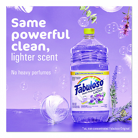 Multi-Use Cleaner, Light Lavender Scent, 56 oz Bottle, 6/Carton (61045945)