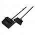 Duo-Pan Upright Dust Pan and Broom, 11.8 x 36, 24.5