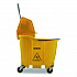 OmniFit Mop Bucket with Down Press Wringer, 35 qt, Yellow (4690404)