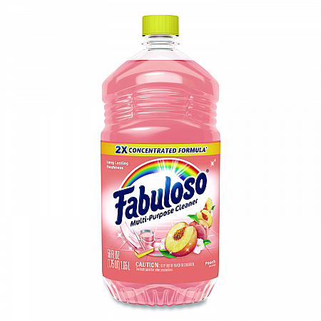 Multi-Use Cleaner, Peach Scent, 56 oz Bottle, 6/Carton (61046751)